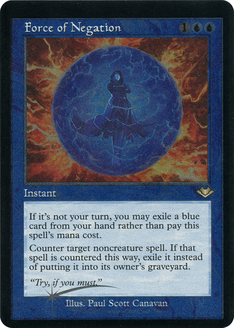 Force of Negation (Retro Frame) (Foil Etched) [MH1 - 9]