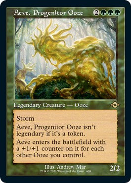 Aeve, Progenitor Ooze (Retro Frame) (Foil Etched) [MH2 - 409]