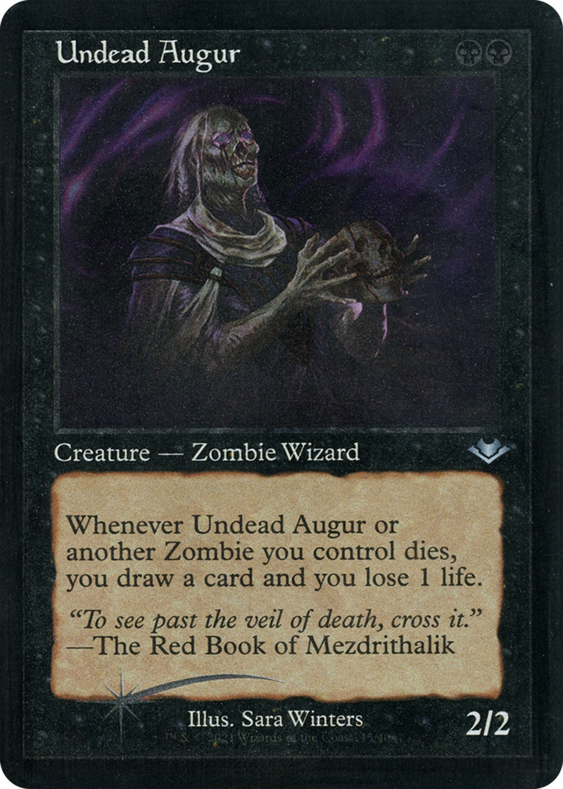 Undead Augur (Retro Frame) (Foil Etched) [MH1 - 15]