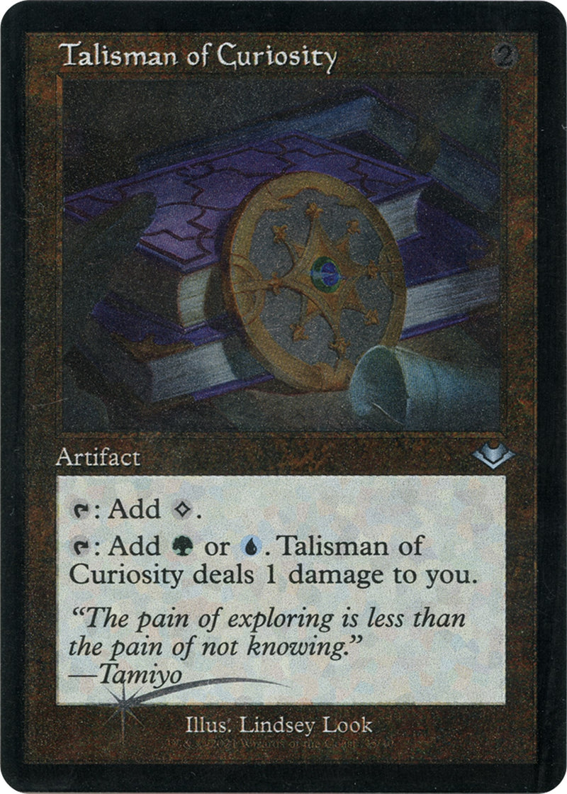 Talisman of Curiosity (Retro Frame) (Foil Etched) [MH1 - 35]