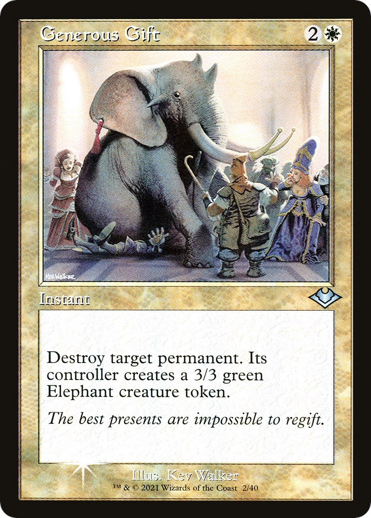Generous Gift (Retro Frame) [MH1 - 2]