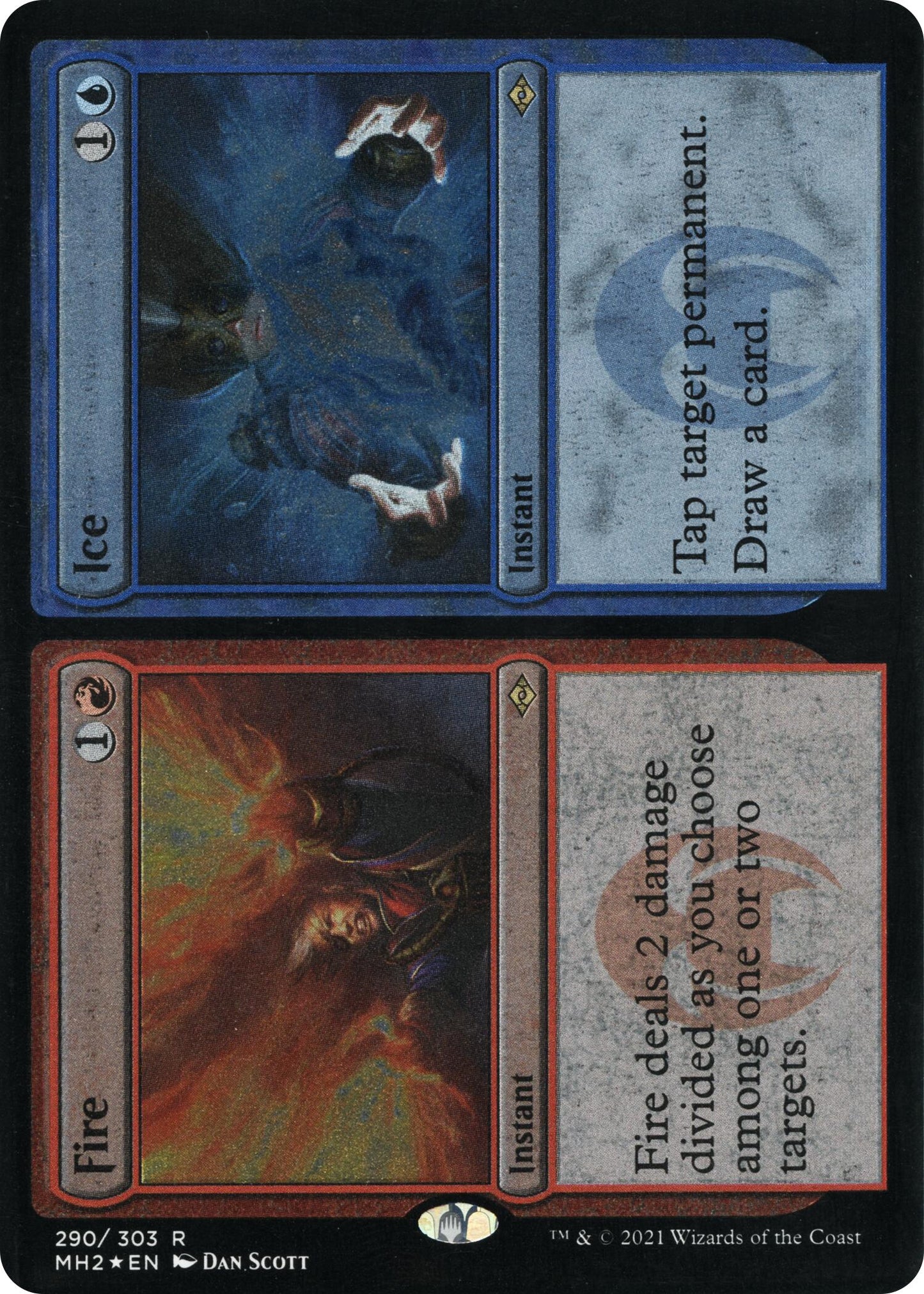 Fire // Ice (Foil Etched)