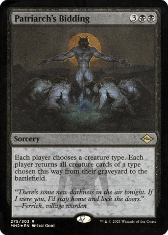Patriarch's Bidding (Foil Etched)