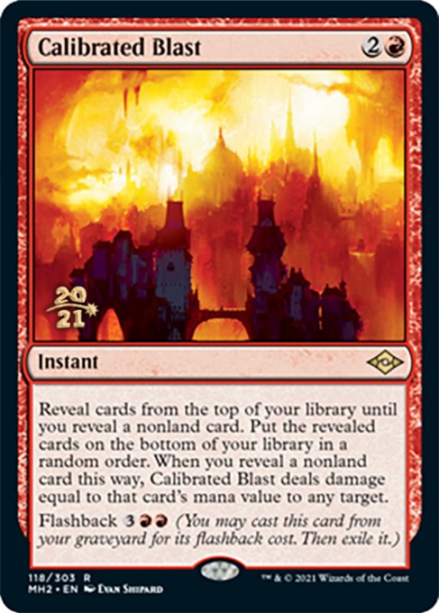 Calibrated Blast [PRE - 118]