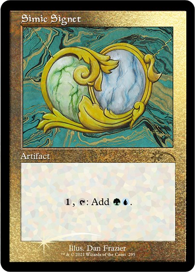 Simic Signet (Foil Etched) [SLD - 295]