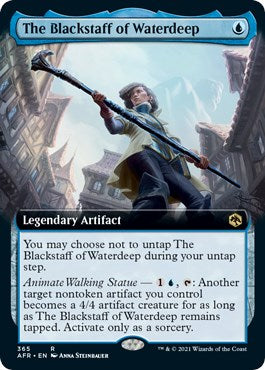 The Blackstaff of Waterdeep (Extended Art) [AFR - 365]