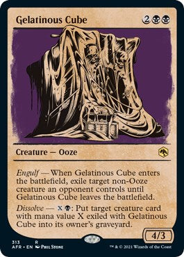 Gelatinous Cube (Showcase) [AFR - 313]