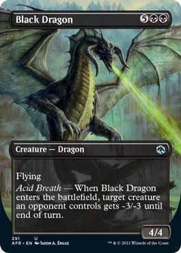 Black Dragon (Borderless) [AFR - 291]