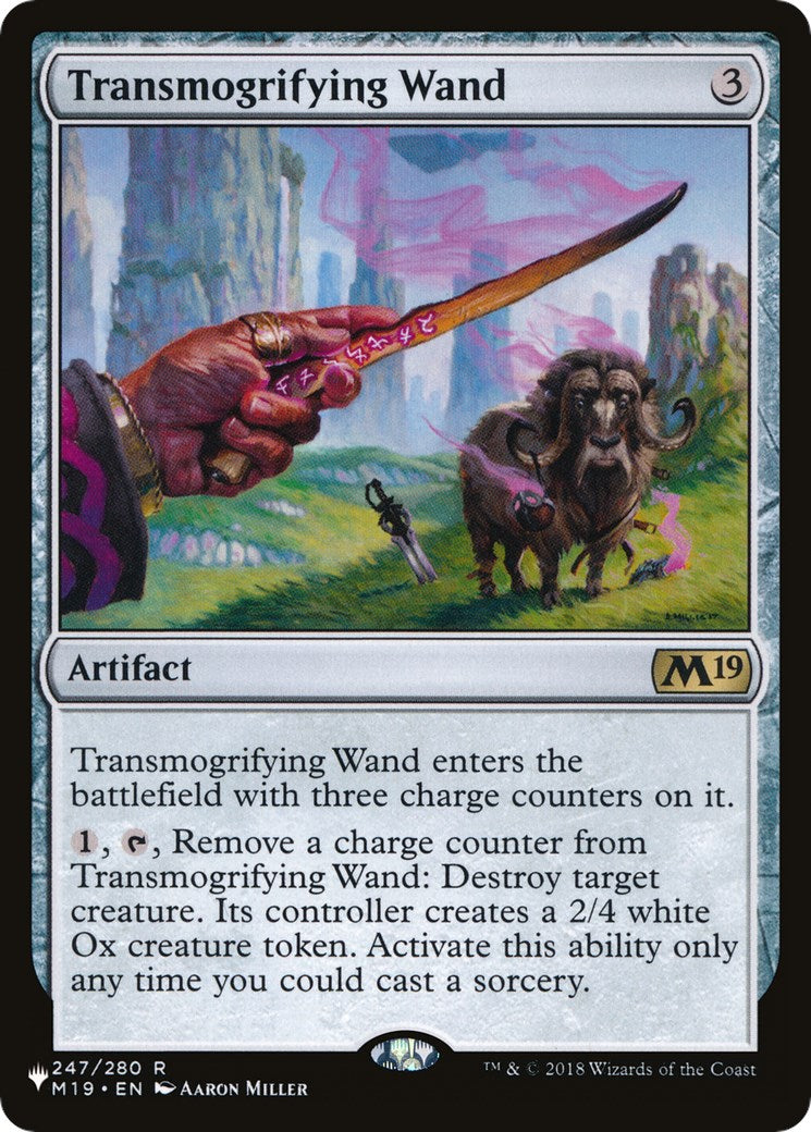 Transmogrifying Wand [LIST - 247/280]