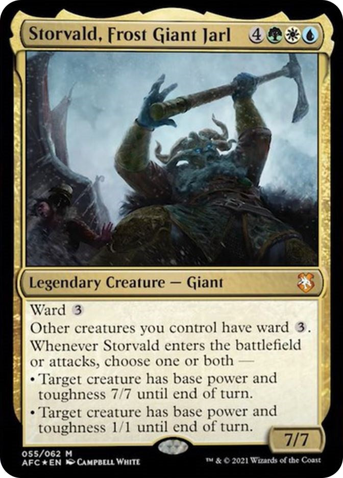 Storvald, Frost Giant Jarl [AFC - 55]