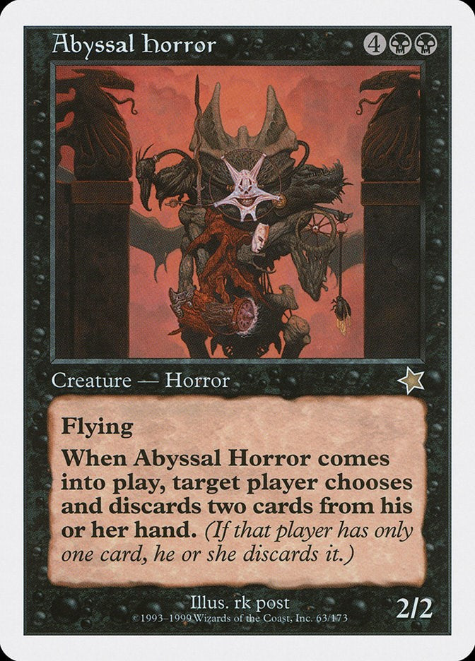 Abyssal Horror [S99 - 63]