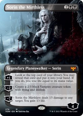 Sorin the Mirthless (Borderless) [VOW - 278]