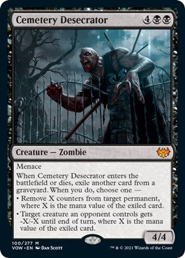 Cemetery Desecrator [VOW - 100]