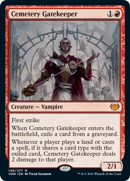 Cemetery Gatekeeper [VOW - 148]