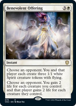 Benevolent Offering [VOC - 78]