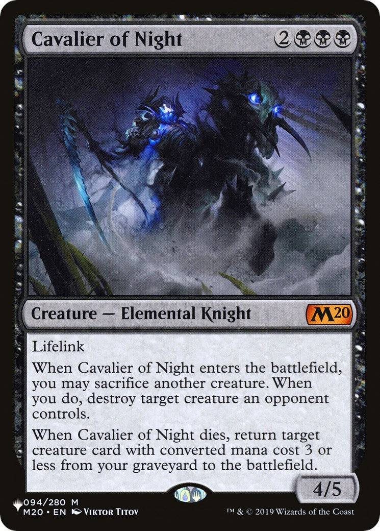 Cavalier of Night [LIST - 094/280]