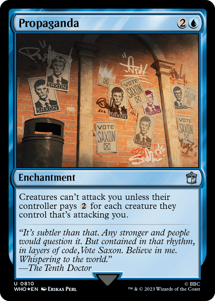 Propaganda (Surge Foil) [Doctor Who] | The Clever Kobold