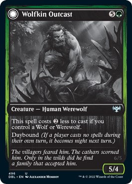 Wolfkin Outcast [DBL - 496]