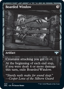 Boarded Window [DBL - 520]