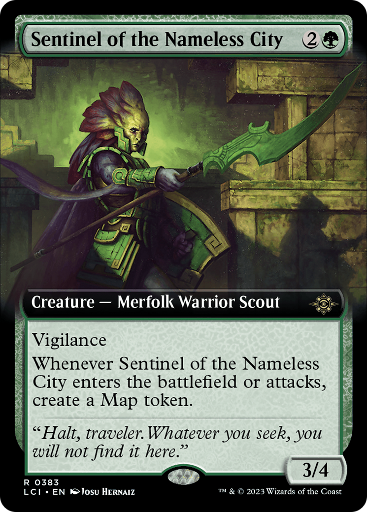 Sentinel of the Nameless City (Extended Art) [The Lost Caverns of Ixalan] | The Clever Kobold