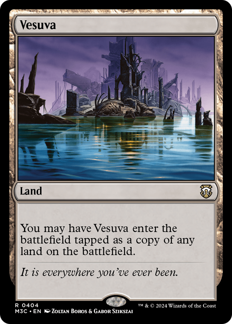 Vesuva (Ripple Foil) [Modern Horizons 3 Commander] | The Clever Kobold