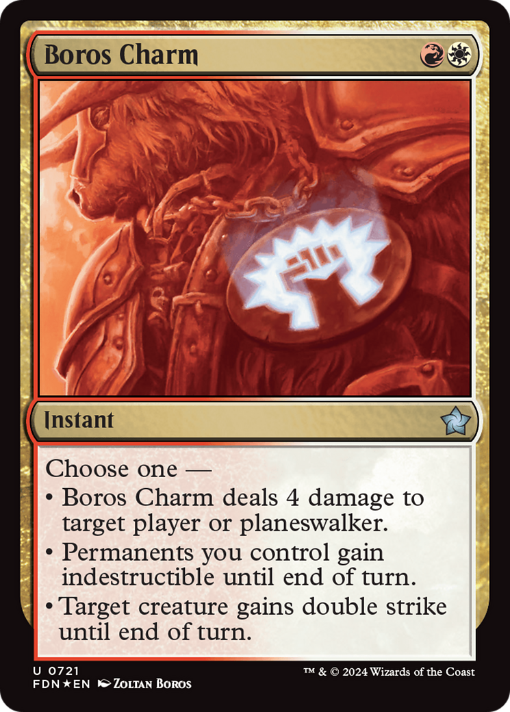 Boros Charm [Foundations] | The Clever Kobold