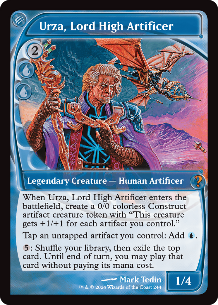 Urza, Lord High Artificer (Future Sight) [Mystery Booster 2] | The Clever Kobold