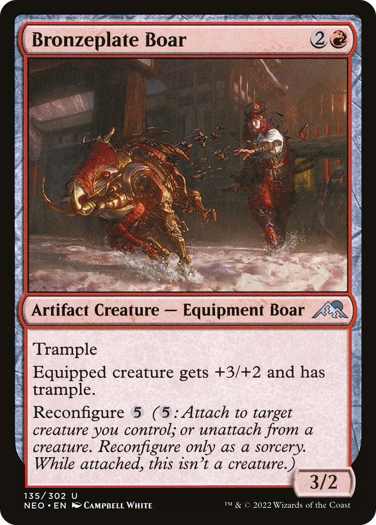 Bronzeplate Boar [NEO - 135]