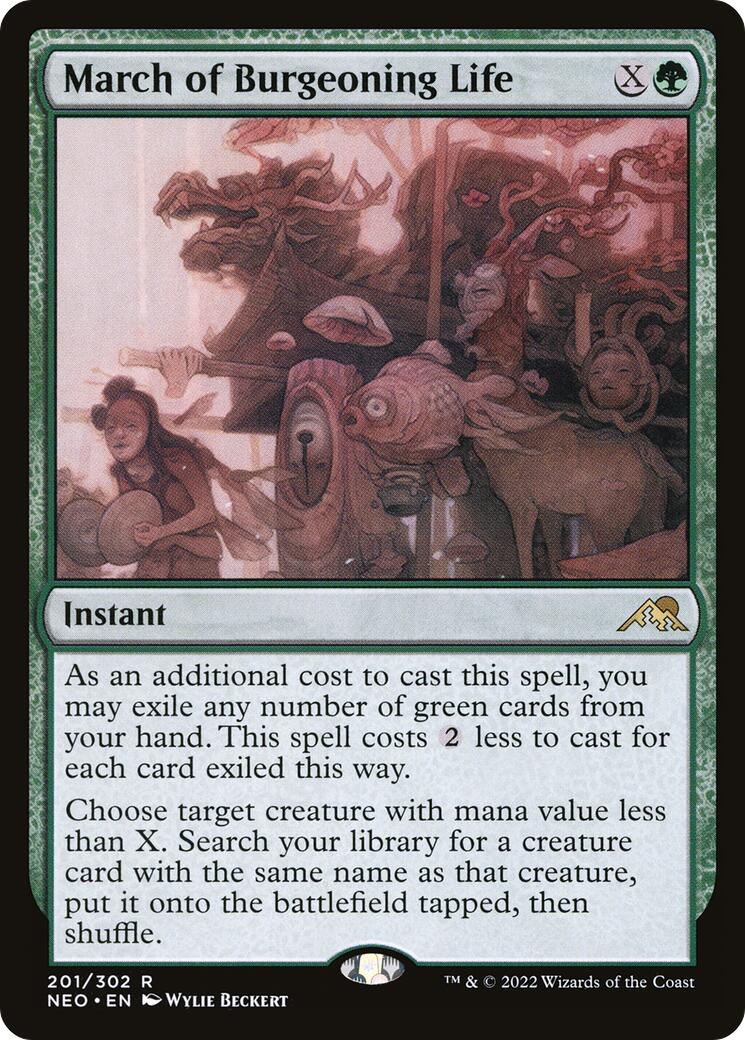 March of Burgeoning Life [NEO - 201]