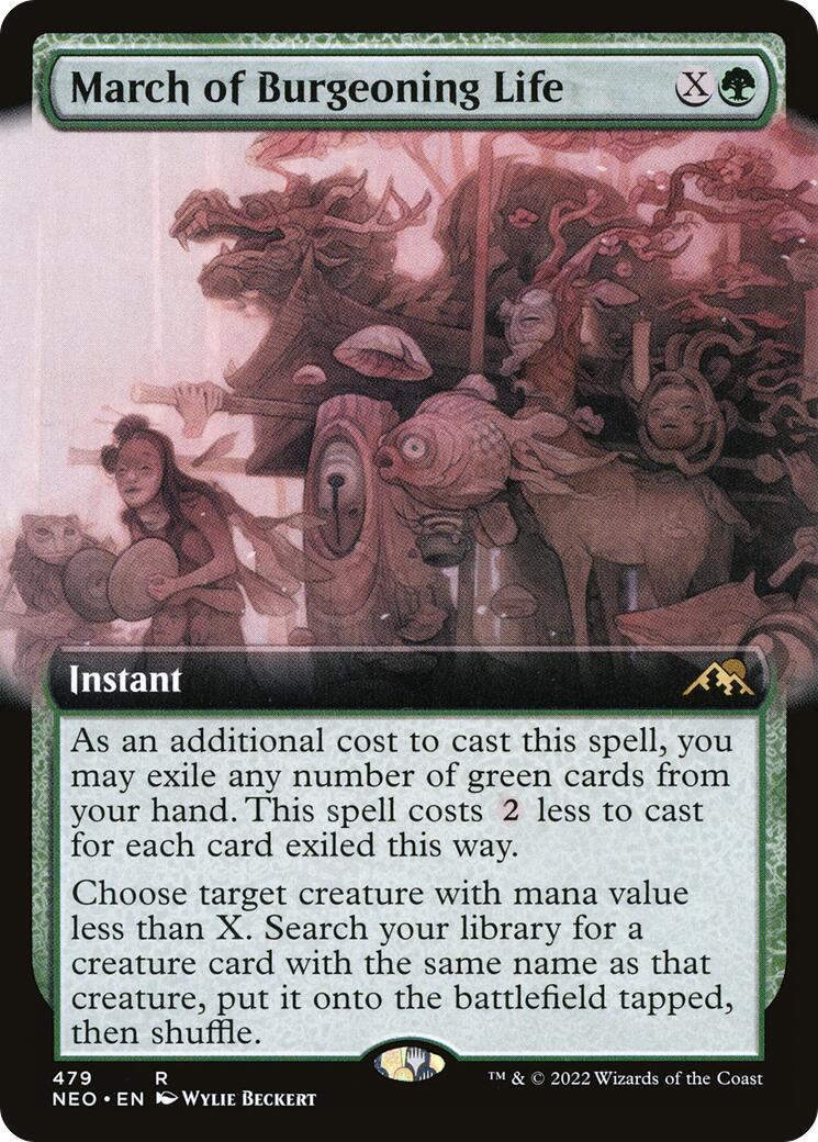 March of Burgeoning Life (Extended Art) [NEO - 479]