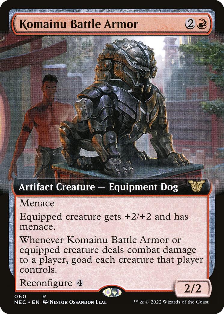 Komainu Battle Armor (Extended Art) [NEC - 60]