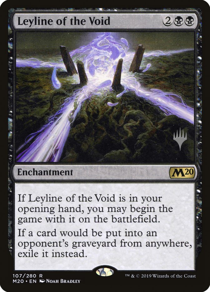 Leyline of the Void (Promo Pack) [Core Set 2020 Promos] | The Clever Kobold