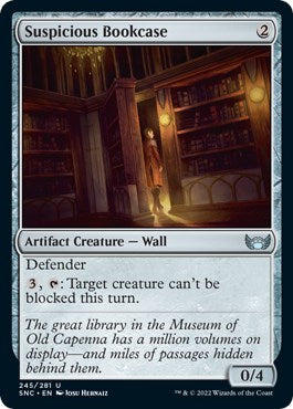Suspicious Bookcase [SNC - 245]