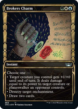 Brokers Charm (Gilded Foil) [SNC - 363]