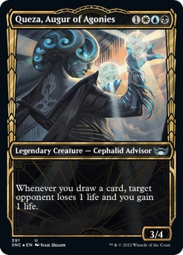 Queza, Augur of Agonies (Gilded Foil) [SNC - 391]