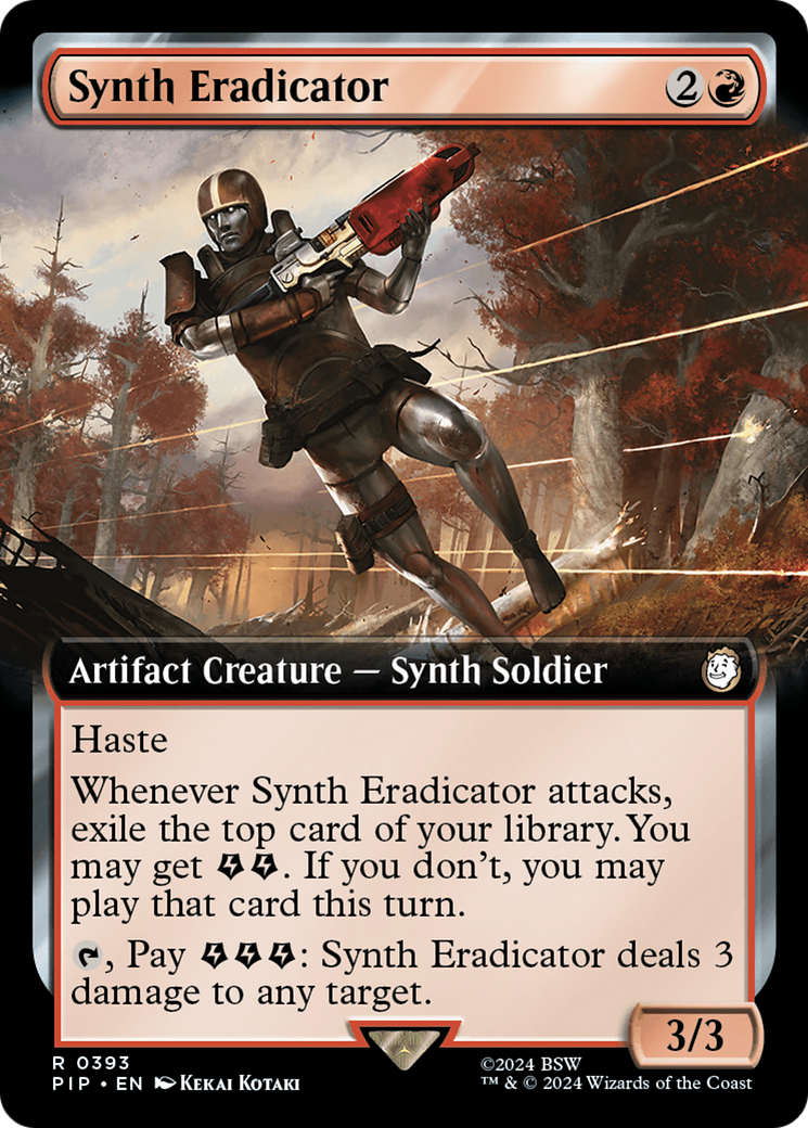 Synth Eradicator (Extended Art) [Fallout] | The Clever Kobold