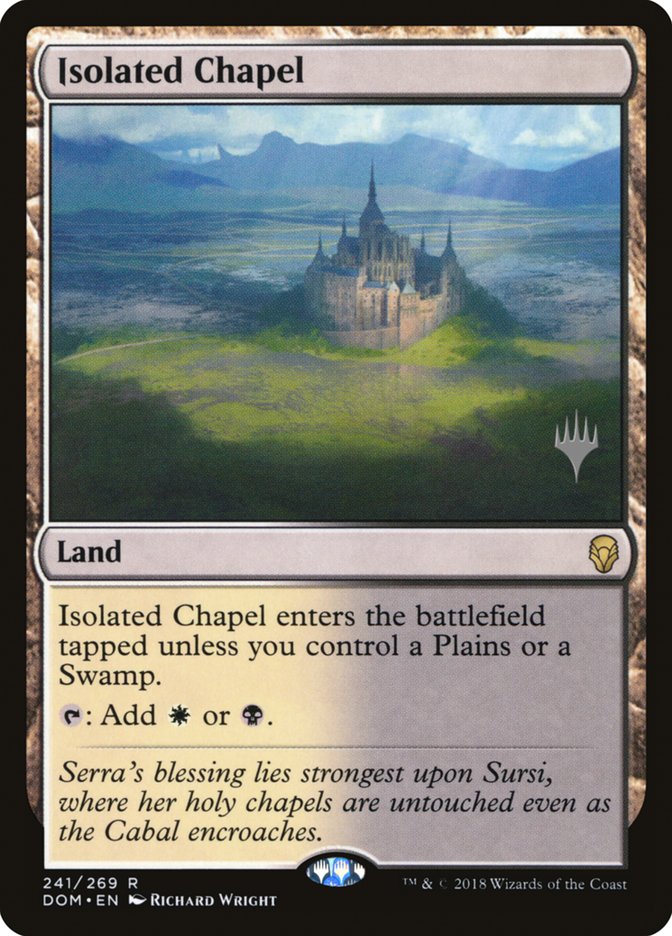 Isolated Chapel (Promo Pack) [Dominaria Promos] | The Clever Kobold