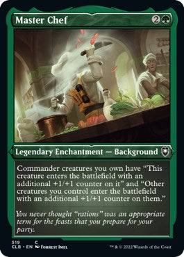 Master Chef (Foil Etched)