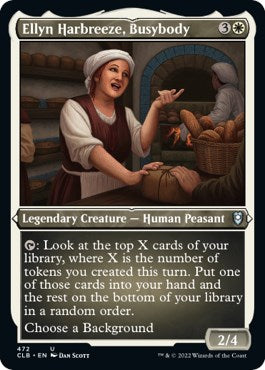 Ellyn Harbreeze, Busybody (Foil Etched) [CLB - 472]