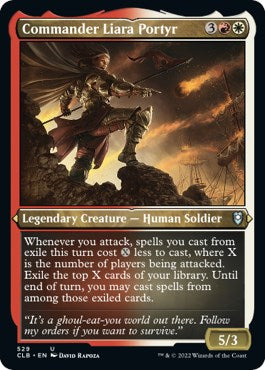 Commander Liara Portyr (Foil Etched)