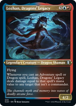 Lozhan, Dragons' Legacy (Foil Etched) [CLB - 539]