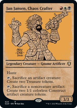 Jan Jansen, Chaos Crafter (Showcase) [CLB - 424]