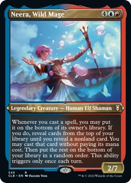 Neera, Wild Mage (Foil Etched)