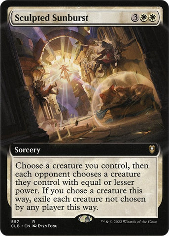 Sculpted Sunburst (Extended Art)