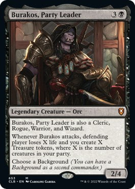 Burakos, Party Leader [CLB - 653]