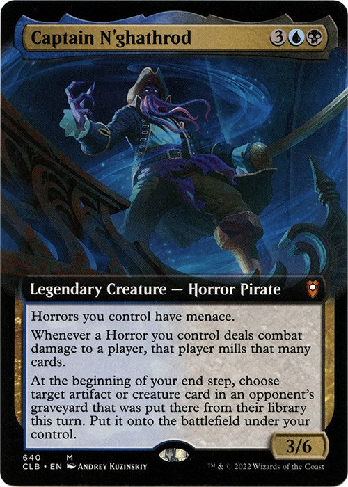 Captain N'ghathrod (Extended Art) [CLB - 640]