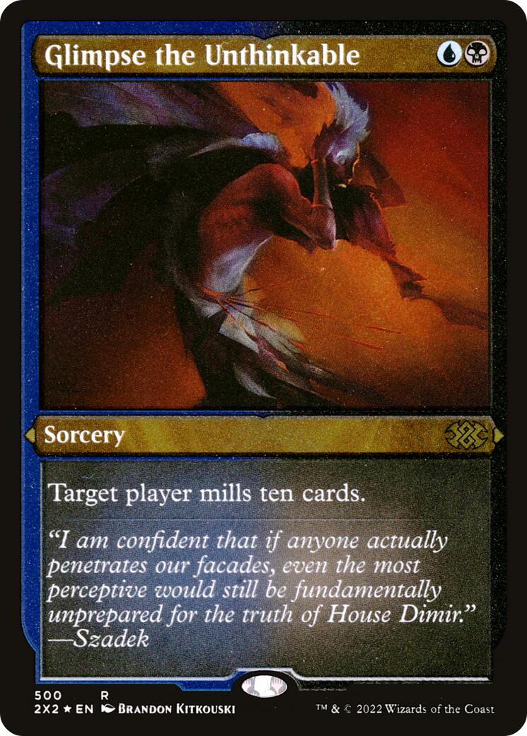 Glimpse the Unthinkable (Foil Etched)