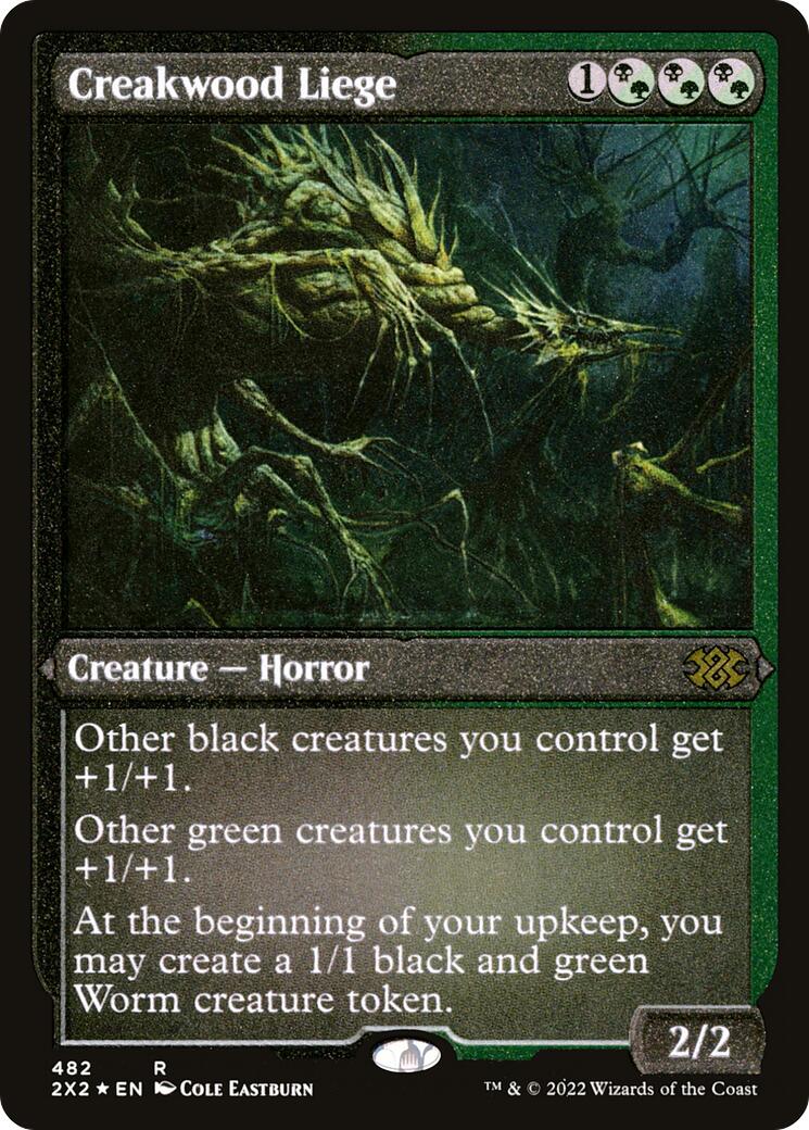 Creakwood Liege (Foil Etched) [2X2 - 482]