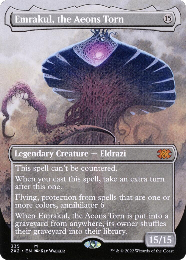 Emrakul, the Aeons Torn (Borderless) [2X2 - 335]