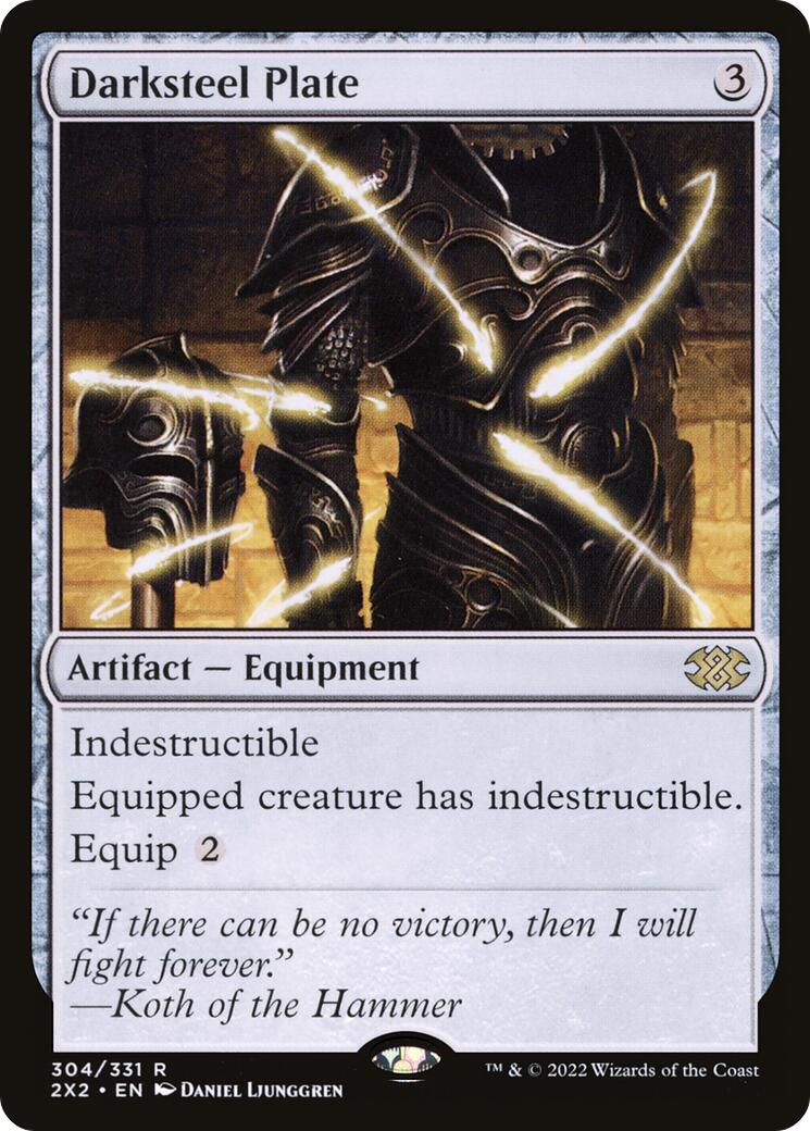 Darksteel Plate [2X2 - 304]